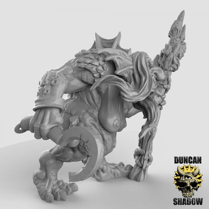 Troll-Hexe  32mm  Tabletop  D&D  Dungeons and Dragons  Pathfinder  DSA Duncan Shadow