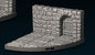 Tower of Terror - innere Wände, Treppen etc. 3D gedrucktes Gelände von Fat Dragon Games, Ultimate Dragonlock Scenery Terrain 28mm Tabletop