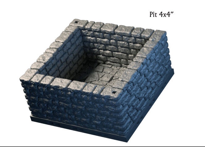 Pit of Doom, 3D gedrucktes Gelände von Fat Dragon Games, Ultimate Dragonlock Scenery oder Terrain für 28mm Tabletop Gaming