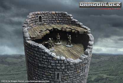 Tower of Terror - Bundles, 3D gedrucktes Gelände von Fat Dragon Games, Ultimate Dragonlock Scenery oder Terrain für 28mm Tabletop Gaming