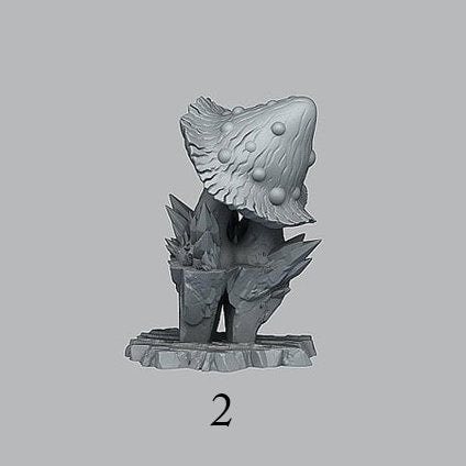 Gefährliche Pilze  28mm  Tabletop  Fantasy  Gaming  D&D  Dungeons and Dragons  Pathfinder  DSA  Print Your Monsters