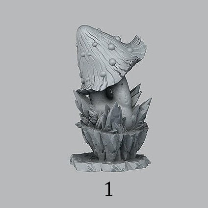 Gefährliche Pilze  28mm  Tabletop  Fantasy  Gaming  D&D  Dungeons and Dragons  Pathfinder  DSA  Print Your Monsters