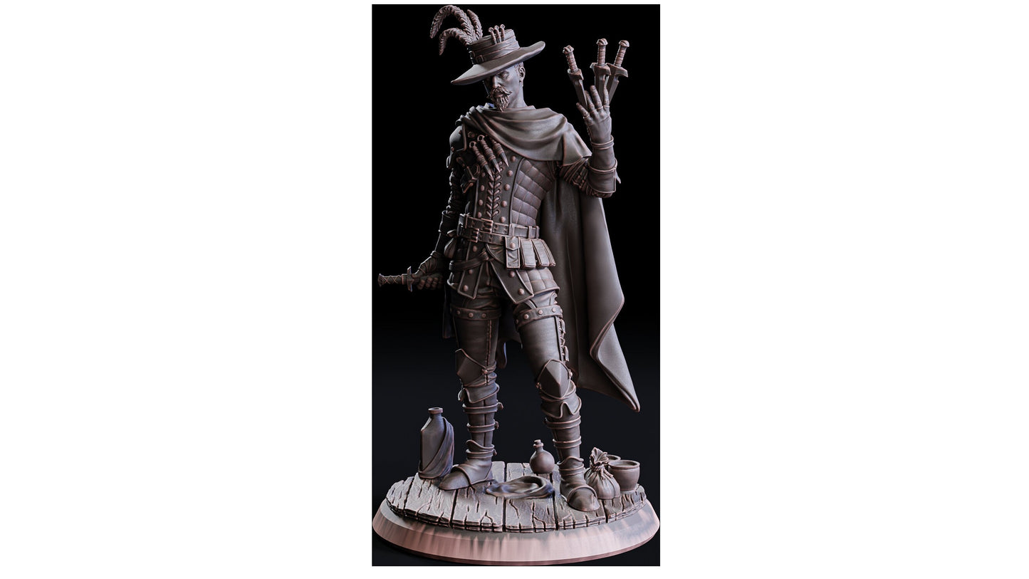 Sarkos - Die Purpurrote Trauer (Hero)  32mm  Flesh of Gods