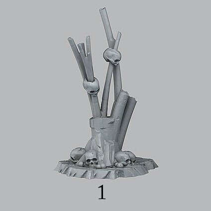 Cannibal Feast Branches  28mm  Tabletop  Fantasy  Gaming  D&D  Dungeons and Dragons  Pathfinder  DSA  Print Your Monsters