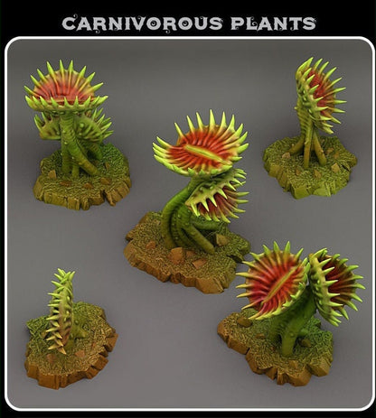Fleischfressenden Pflanze  28mm  Tabletop  Fantasy  Gaming  D&D  Dungeons and Dragons  Pathfinder  DSA  Print Your Monsters