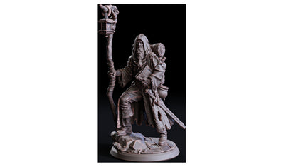 The Exiled Mage (Hero)  32mm  Flesh of Gods