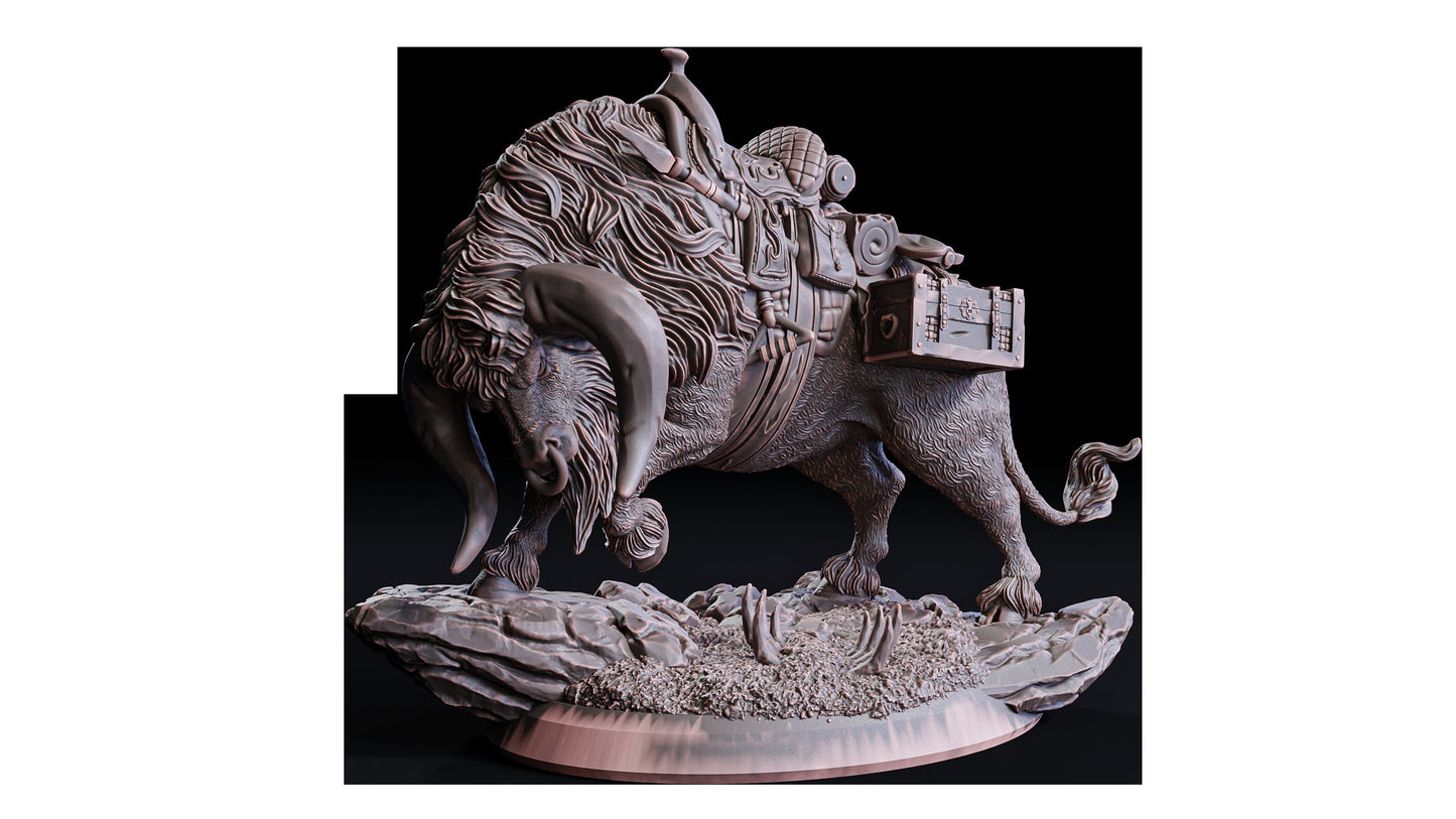 Emberhoof - Alowyns Begleiter (Hero)  32mm  Flesh of Gods