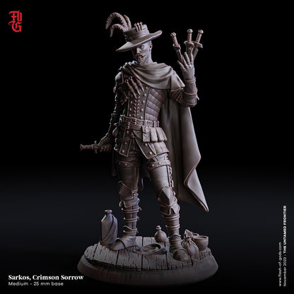 Sarkos - Die Purpurrote Trauer (Hero)  32mm  Flesh of Gods