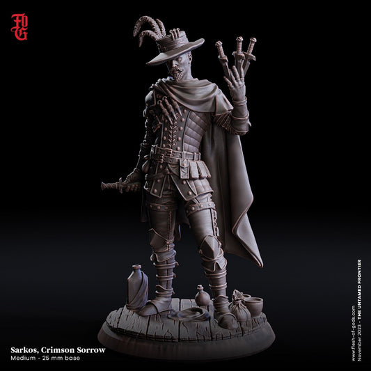 Sarkos - Die Purpurrote Trauer (Hero)  32mm  Flesh of Gods