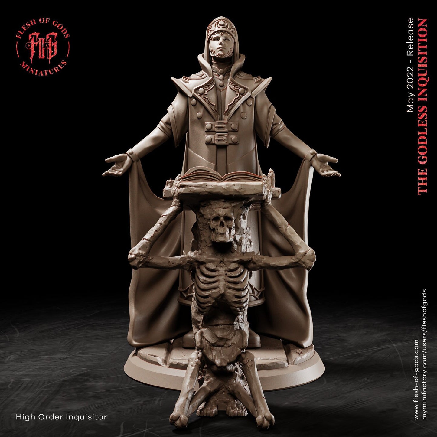 High Order Inquisitor (NPC)  32mm  Flesh of Gods