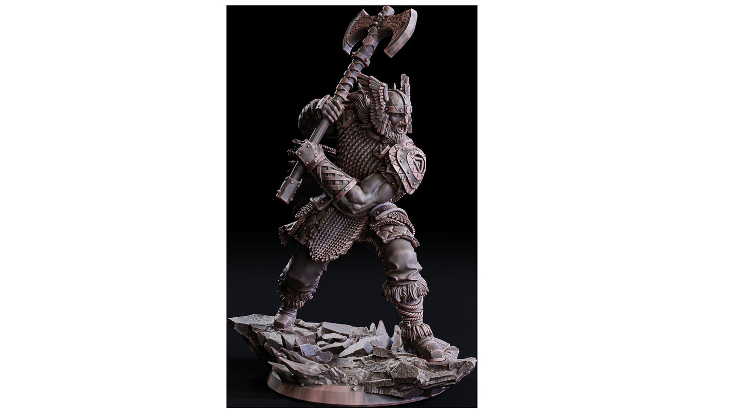 Gunnar, Pfad des Sturms (Hero)  32mm  Flesh of Gods