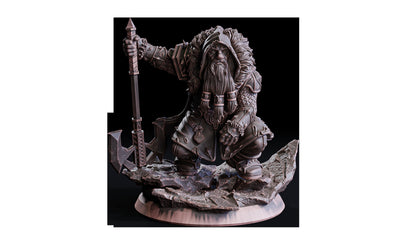 Helsdred, Schild des Sturms (Hero)  32mm  Flesh of Gods