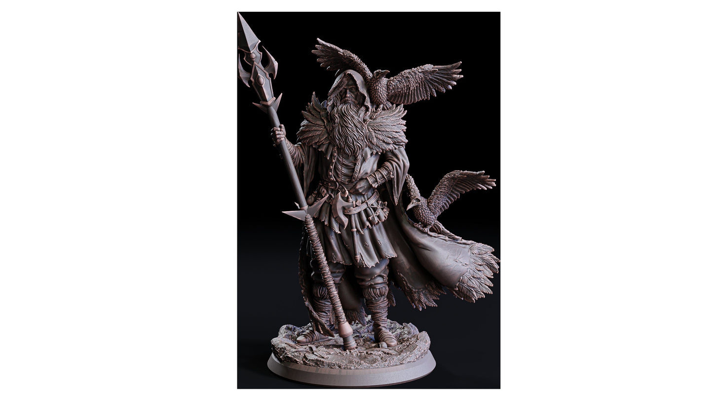 Grimnir, Ravenlord (Enemy)  32mm  Flesh of Gods