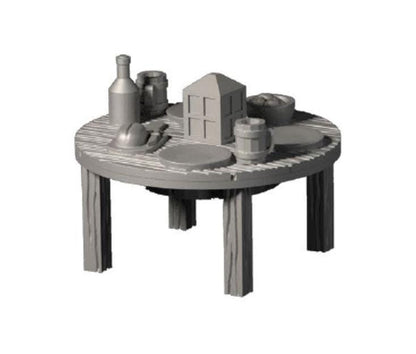 LED - Tisch - unterschiedliche Tops - 3D gedruckt - beleuchtet - Fat Dragon Games 28mm - Ultimate Dragonlock - Scenery - Terrain