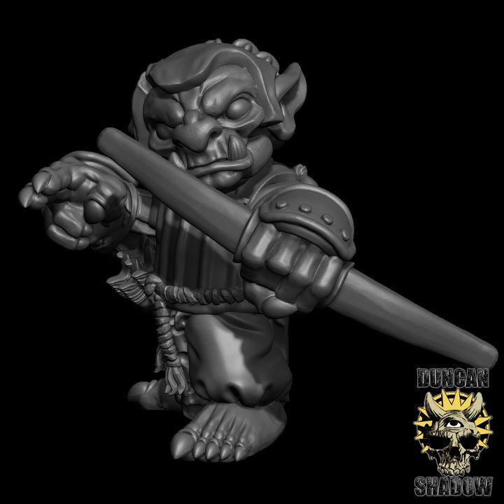 Samurai Goblin mit Bogen  32mm  Tabletop  Fantasy  Gaming  D&D  Dungeons and Dragons  Pathfinder  DSA Duncan Shadow