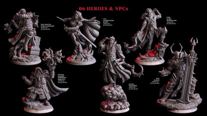Cosmic Hunter (Enemy)  32mm  Tabletop  Fantasy  D&D  Dungeons and Dragons  Pathfinder  DSA  Flesh of Gods