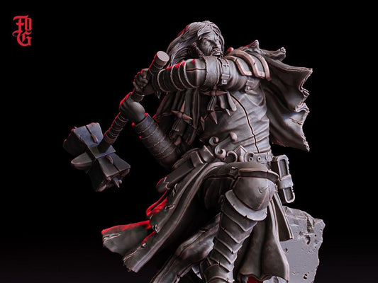 Paul Santos, Vorhut des Schicksals (Hero)  32mm  Tabletop  Fantasy  D&D  Dungeons and Dragons  Pathfinder  DSA  Flesh of Gods