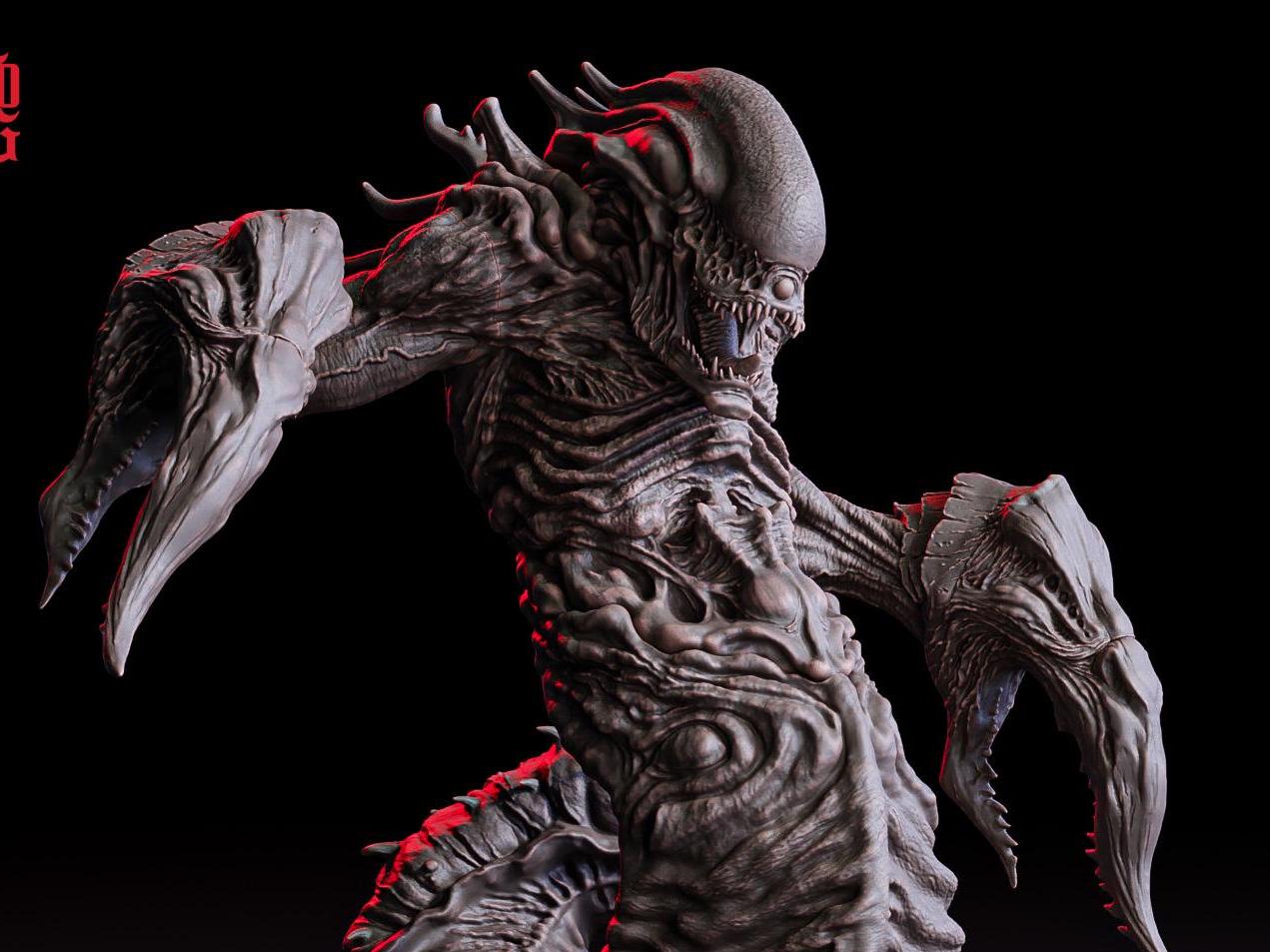 Astral Dreadnought - Gargantuan (XXL Enemy)  32mm  Tabletop  Fantasy  D&D  Dungeons and Dragons  Pathfinder  DSA  Flesh of Gods
