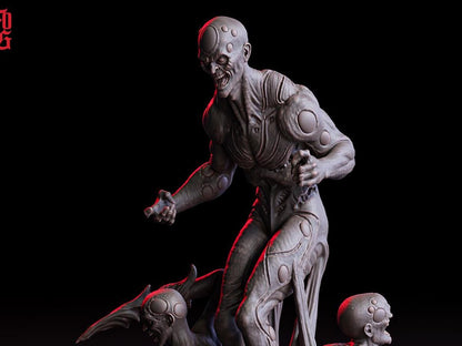 Cosmic Revenant (Enemy)  32mm  Tabletop  Fantasy  D&D  Dungeons and Dragons  Pathfinder  DSA  Flesh of Gods