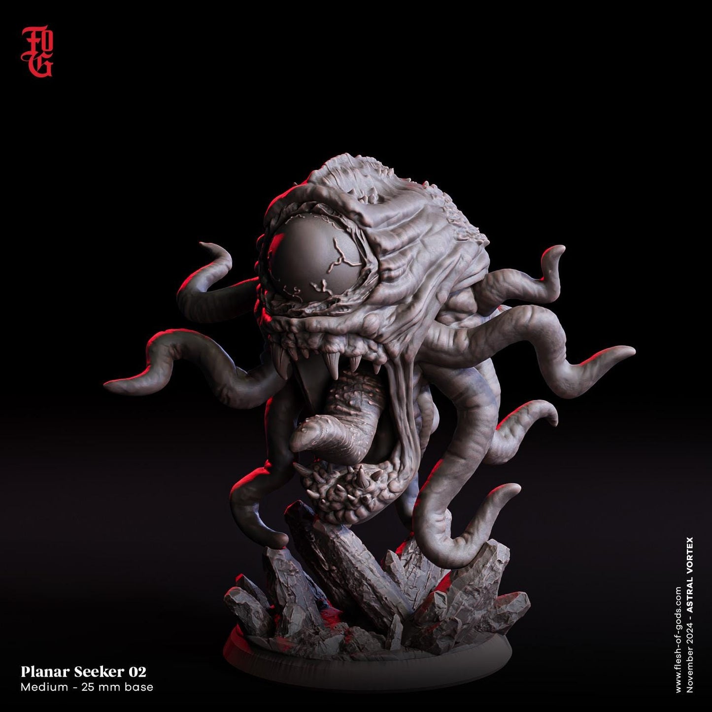 Planar Seekers (Enemy)  32mm  Tabletop  Fantasy  D&D  Dungeons and Dragons  Pathfinder  DSA  Flesh of Gods