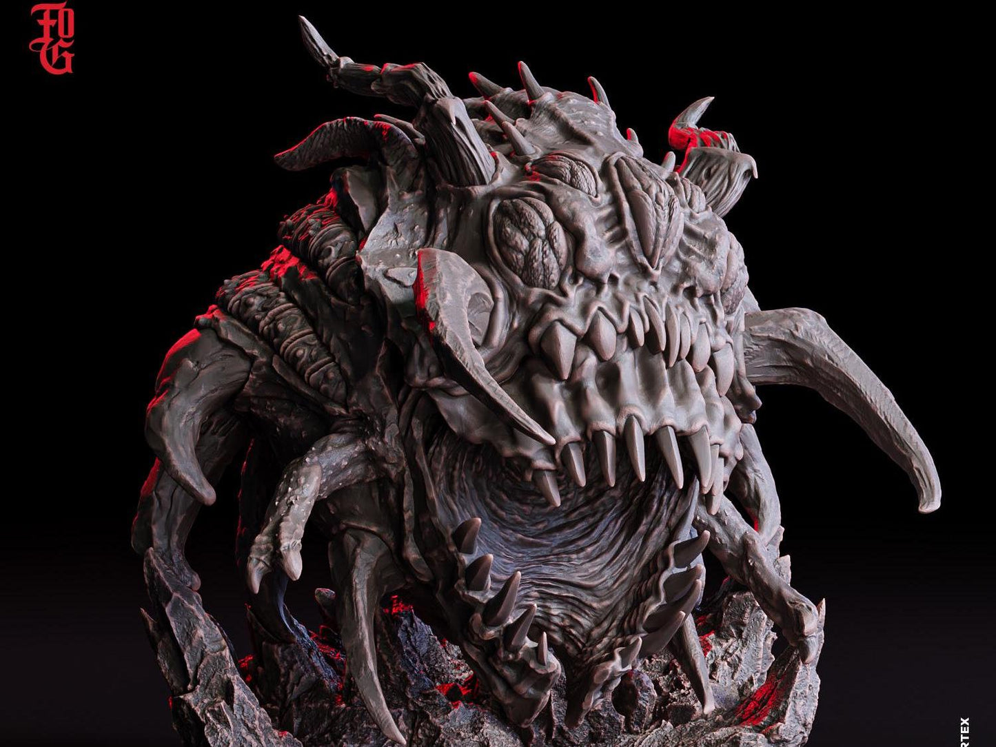 Void Devourer (Enemy)  32mm  Tabletop  Fantasy  D&D  Dungeons and Dragons  Pathfinder  DSA  Flesh of Gods