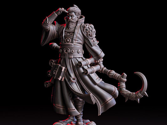 Roal the Astral Wanderer (NPC)  32mm  Tabletop  Fantasy  D&D  Dungeons and Dragons  Pathfinder  DSA  Flesh of Gods
