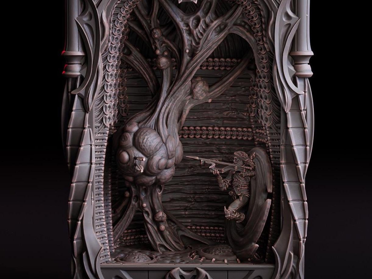 Diorama "Cosmic Crossing"  32mm  Tabletop  Fantasy  D&D  Dungeons and Dragons  Pathfinder  DSA  Flesh of Gods