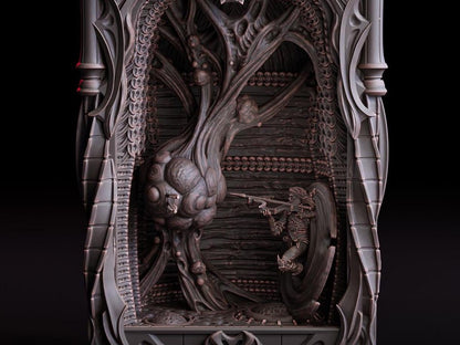 Diorama "Cosmic Crossing"  32mm  Tabletop  Fantasy  D&D  Dungeons and Dragons  Pathfinder  DSA  Flesh of Gods