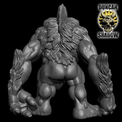 Schnee Trolle  32mm  Tabletop  Fantasy  Gaming  D&D  Dungeons and Dragons  Pathfinder  DSA Duncan Shadow