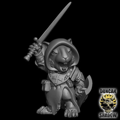 Mousle Crusader mit Schwert und Schild  32mm  Tabletop  Fantasy  Gaming  D&D  Dungeons and Dragons  Pathfinder  DSA Duncan Shadow