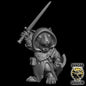 Mousle Crusader mit Schwert und Schild  32mm  Tabletop  Fantasy  Gaming  D&D  Dungeons and Dragons  Pathfinder  DSA Duncan Shadow