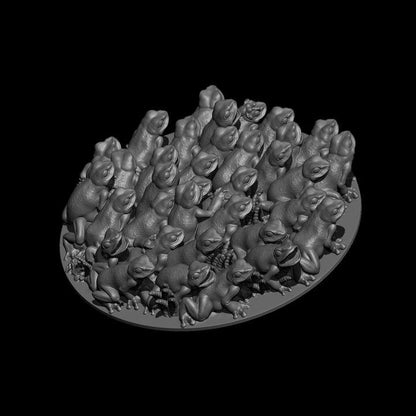 Frosch Schwarm  32mm  Tabletop  Fantasy  Gaming  D&D  Dungeons and Dragons  Pathfinder  DSA Duncan Shadow