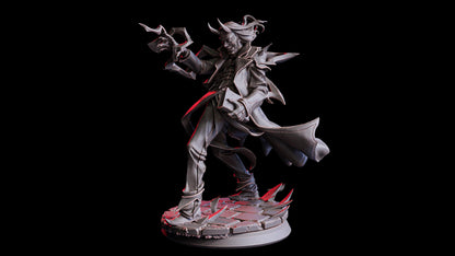 Hexios, Dark Mother's Warlock (Hero)  32mm  Tabletop  Fantasy  D&D  Dungeons and Dragons  Pathfinder  DSA  Flesh of Gods