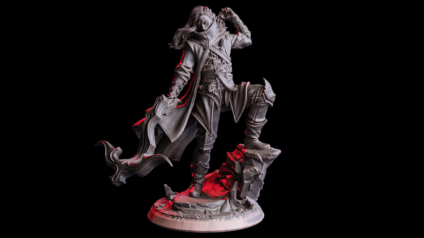 Finn, elfischer Gatewalker (Hero)  32mm  Tabletop  Fantasy  D&D  Dungeons and Dragons  Pathfinder  DSA  Flesh of Gods