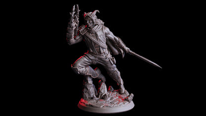 Cosmic Hunter (Enemy)  32mm  Tabletop  Fantasy  D&D  Dungeons and Dragons  Pathfinder  DSA  Flesh of Gods