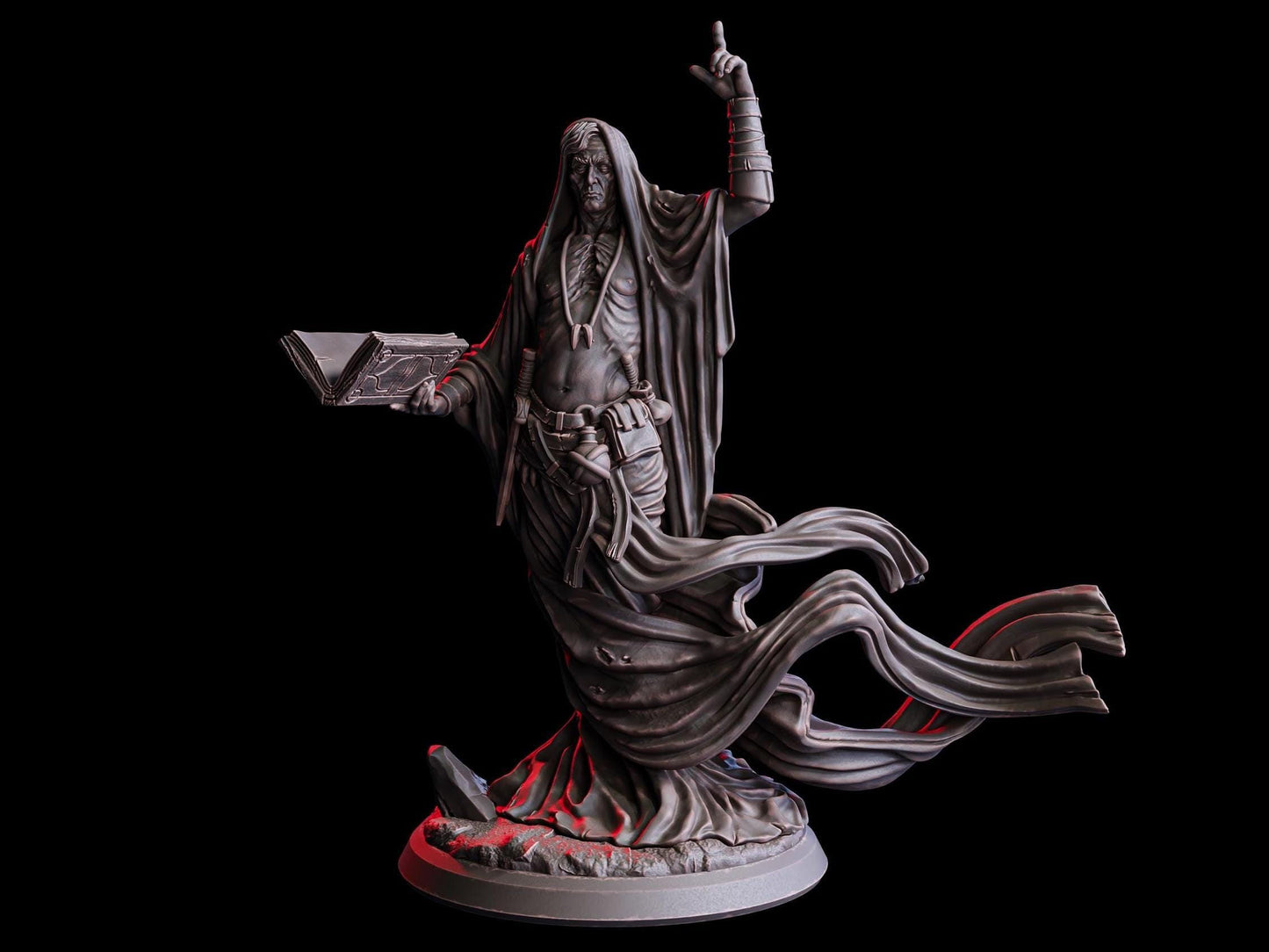Rust, Great Old One's Warlock (Hero)  32mm  Tabletop  Fantasy  D&D  Dungeons and Dragons  Pathfinder  DSA  Flesh of Gods