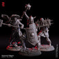 Possessed Villagers in 3 Variations (Enemy)  32mm  Tabletop  Fantasy  D&D  Dungeons and Dragons  Pathfinder  DSA  Flesh of Gods