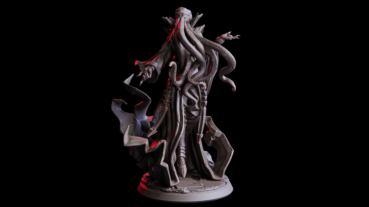 Mindreaver Tyrant (Enemy)  32mm  Tabletop  Fantasy  D&D  Dungeons and Dragons  Pathfinder  DSA  Flesh of Gods