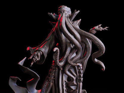 Mindreaver Tyrant (Enemy)  32mm  Tabletop  Fantasy  D&D  Dungeons and Dragons  Pathfinder  DSA  Flesh of Gods