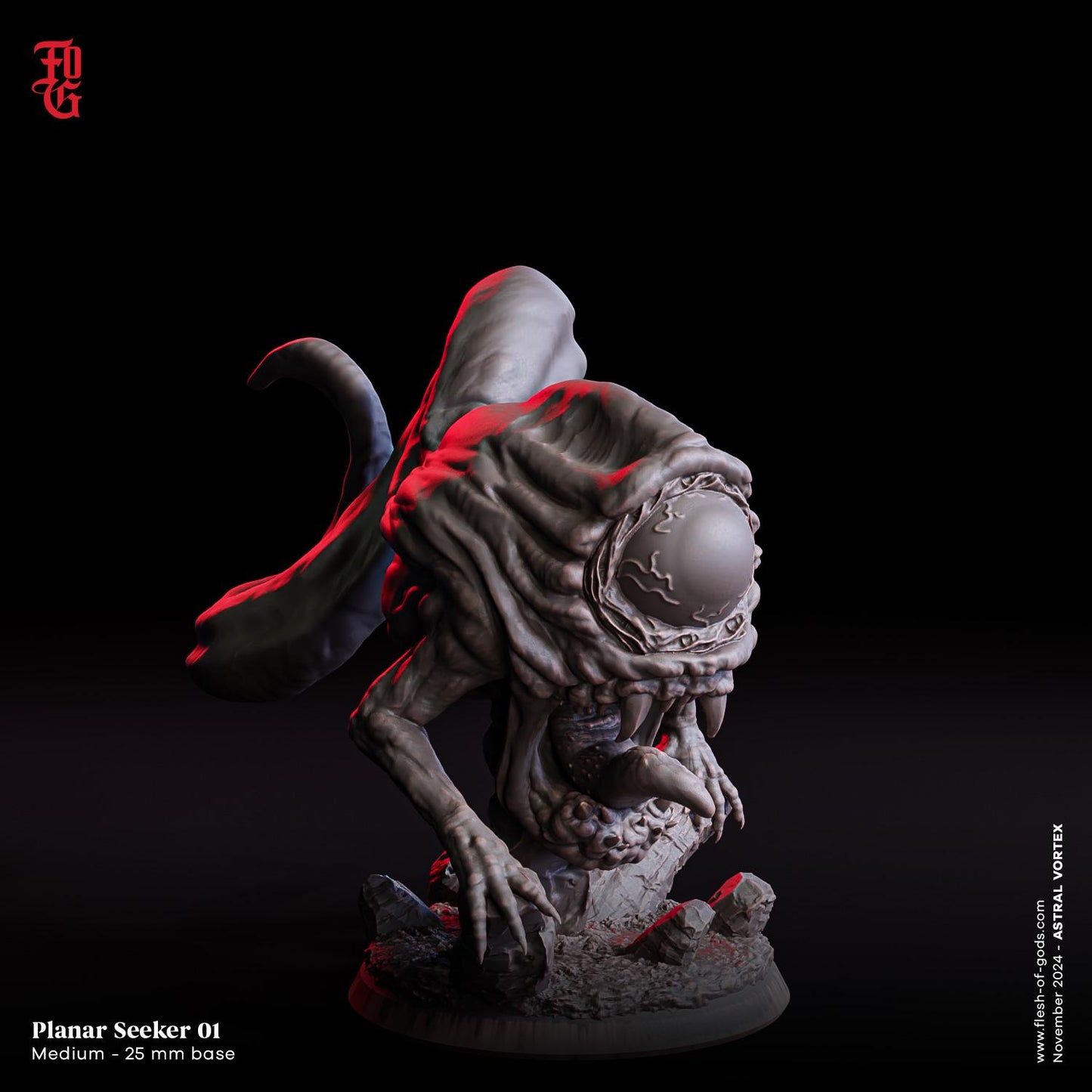 Planar Seekers (Enemy)  32mm  Tabletop  Fantasy  D&D  Dungeons and Dragons  Pathfinder  DSA  Flesh of Gods