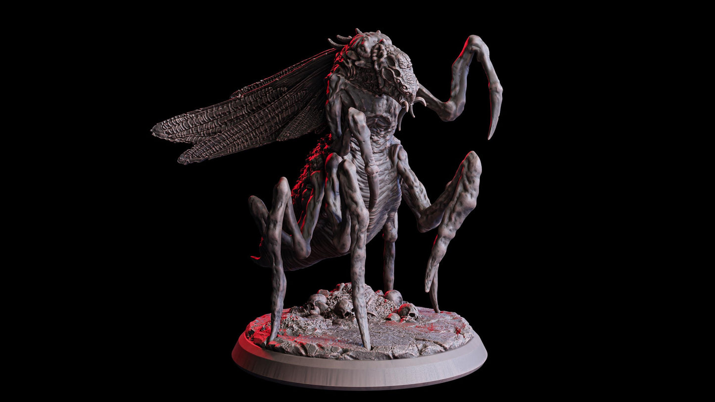 Winged Maledict (Enemy)  32mm  Tabletop  Fantasy  D&D  Dungeons and Dragons  Pathfinder  DSA  Flesh of Gods