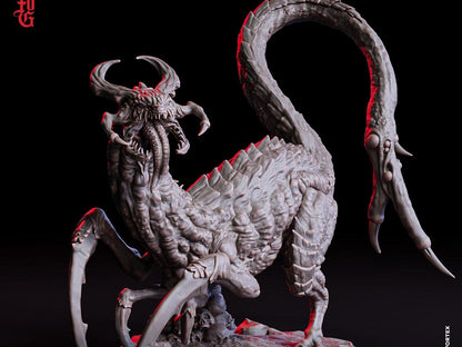 Xenoraptor in zwei Varianten (Enemy)  32mm  Tabletop  Fantasy  D&D  Dungeons and Dragons  Pathfinder  DSA  Flesh of Gods