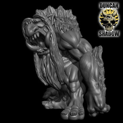 Schnee Trolle  32mm  Tabletop  Fantasy  Gaming  D&D  Dungeons and Dragons  Pathfinder  DSA Duncan Shadow