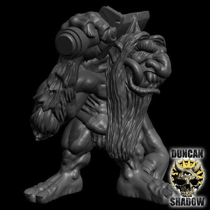 Schnee Trolle  32mm  Tabletop  Fantasy  Gaming  D&D  Dungeons and Dragons  Pathfinder  DSA Duncan Shadow