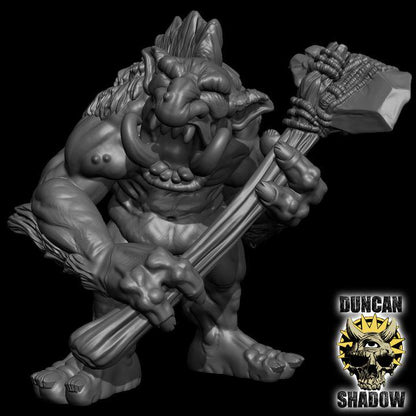 Schnee Trolle  32mm  Tabletop  Fantasy  Gaming  D&D  Dungeons and Dragons  Pathfinder  DSA Duncan Shadow