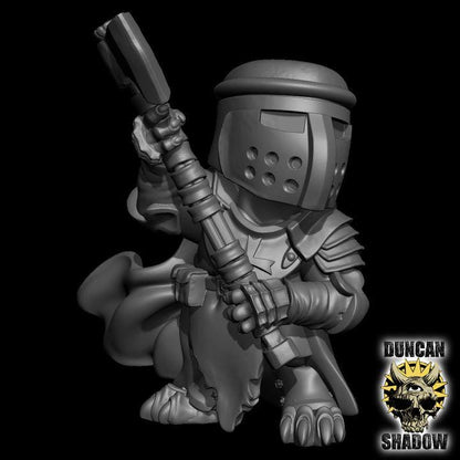 Mousle Crusader mit Axt  32mm  Tabletop  Fantasy  Gaming  D&D  Dungeons and Dragons  Pathfinder  DSA Duncan Shadow