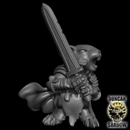 Mousle Crusader mit Langschwert  32mm  Tabletop  Fantasy  Gaming  D&D  Dungeons and Dragons  Pathfinder  DSA Duncan Shadow