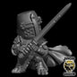 Mousle Crusader mit Langschwert  32mm  Tabletop  Fantasy  Gaming  D&D  Dungeons and Dragons  Pathfinder  DSA Duncan Shadow