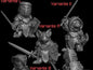 Mousle Crusader mit Schwert und Schild  32mm  Tabletop  Fantasy  Gaming  D&D  Dungeons and Dragons  Pathfinder  DSA Duncan Shadow