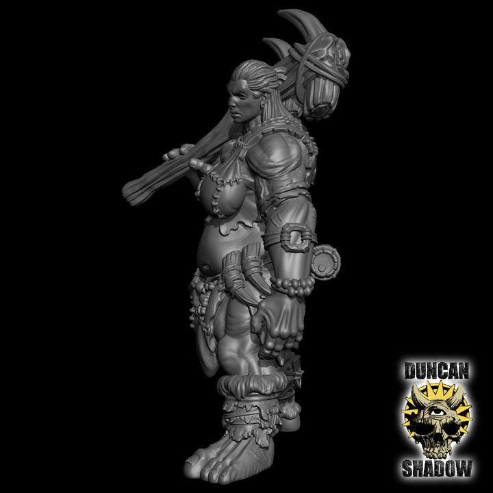 Titan (Frau) XXL  32mm  Tabletop  Fantasy  Gaming  D&D  Dungeons and Dragons  Pathfinder  DSA Duncan Shadow